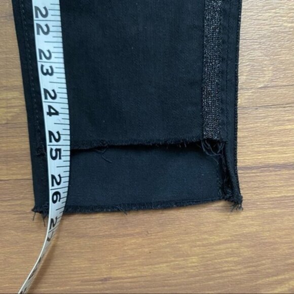 MOTHER High Waisted Looker Ankle Guilty Party Racer Women Size 25 - Picture 8 of 10